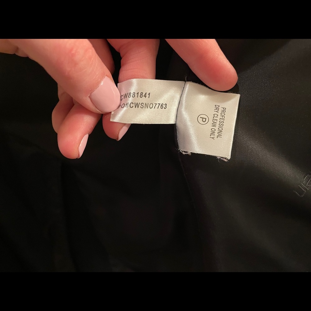 $210 CALVIN KLEIN BELTED ANGORA & WOOL COAT - Picture 8 of 9